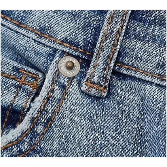 LOGO BY LORI GOLDSTEIN‎ NEW $74 Boyfriend Jean Dark Wash Size 26WP - Picture 3 of 3